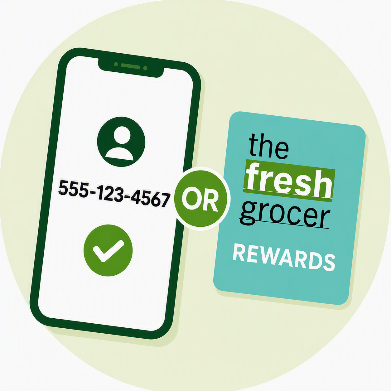 enter your phone number or present your card at checkout & watch the savings add up!
